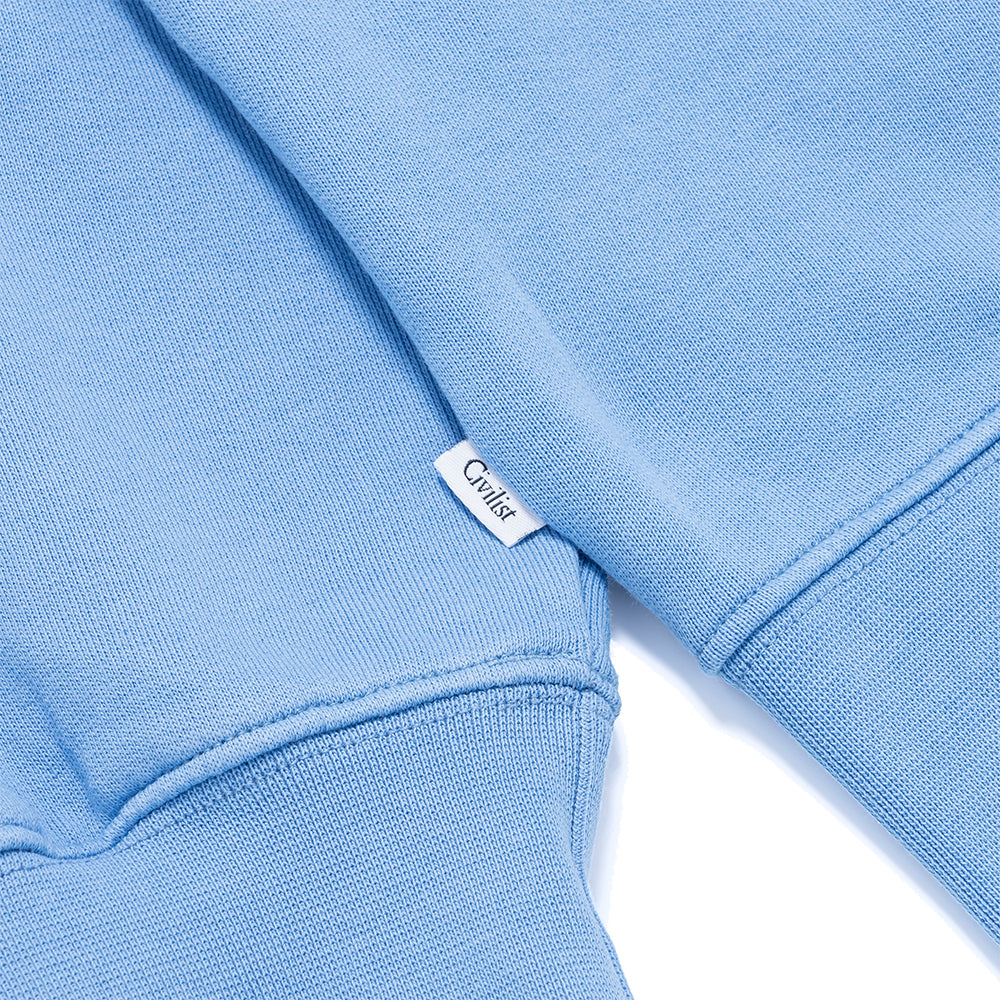 Civilist Exotique Zip Hood Medium Blue