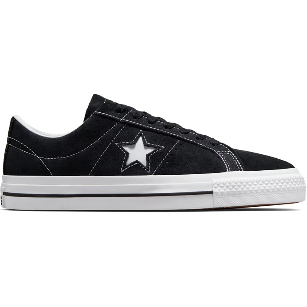 Converse CONS One Star Pro Ox Shoes Black/Black/White