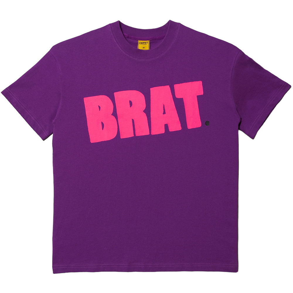 Carpet Company BRAT Logo Tee Royal Purple