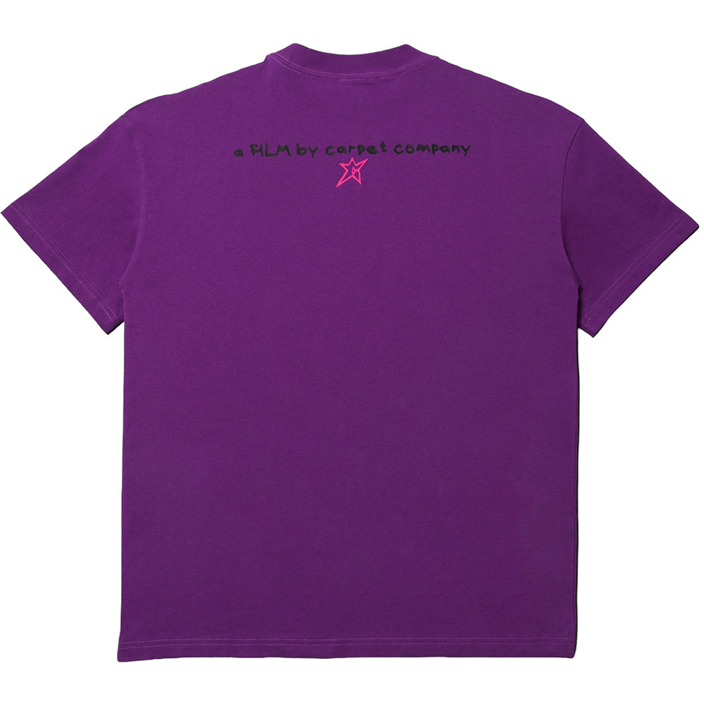 Carpet Company BRAT Logo Tee Royal Purple