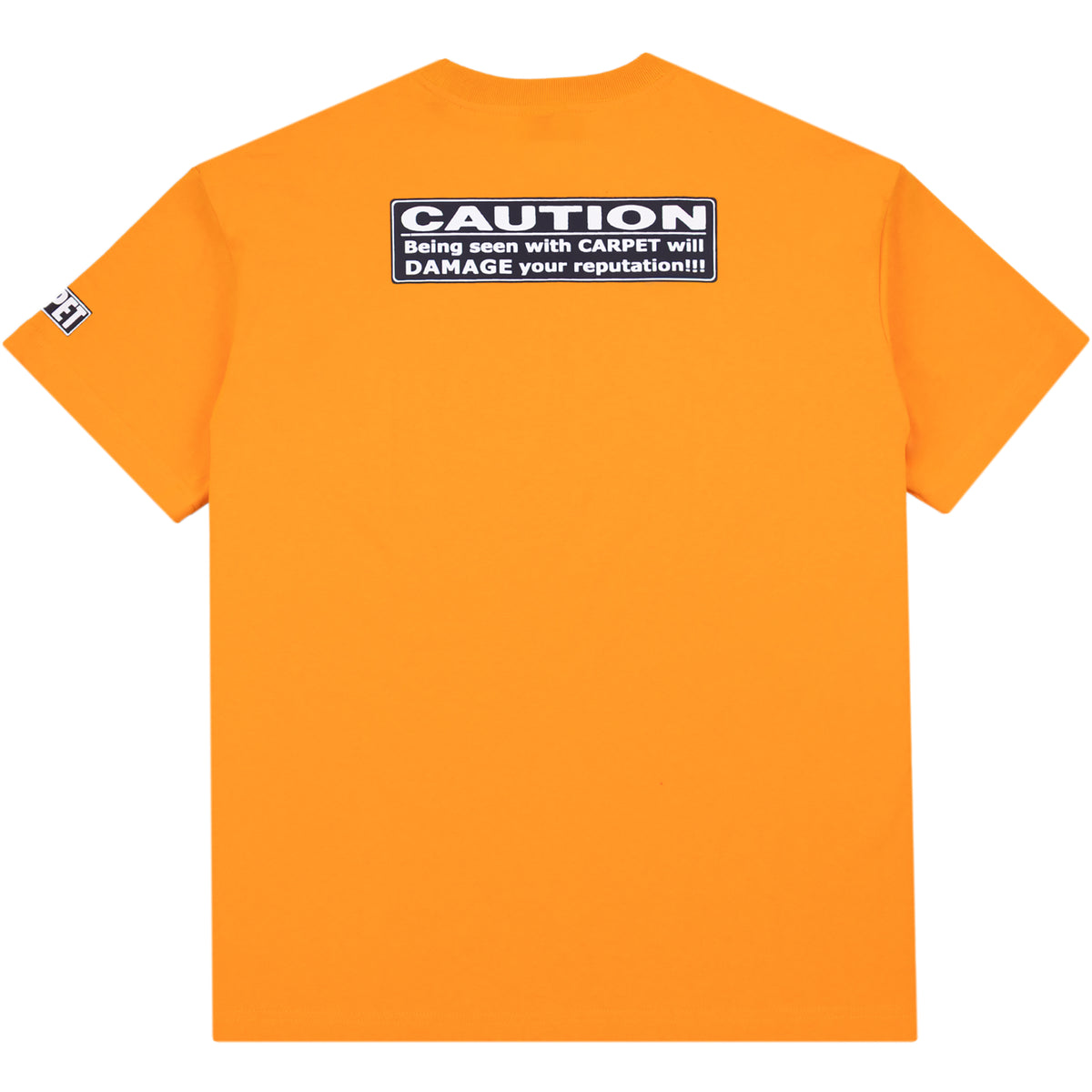 Carpet Company Biohazard Tee Orange