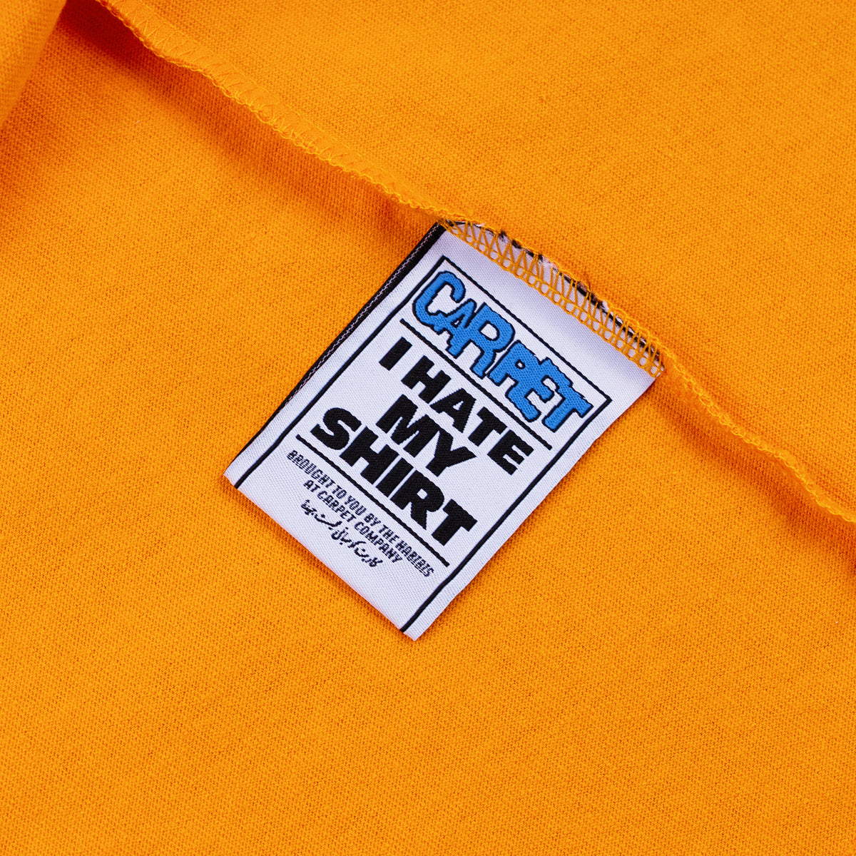 Carpet Company Biohazard Tee Orange