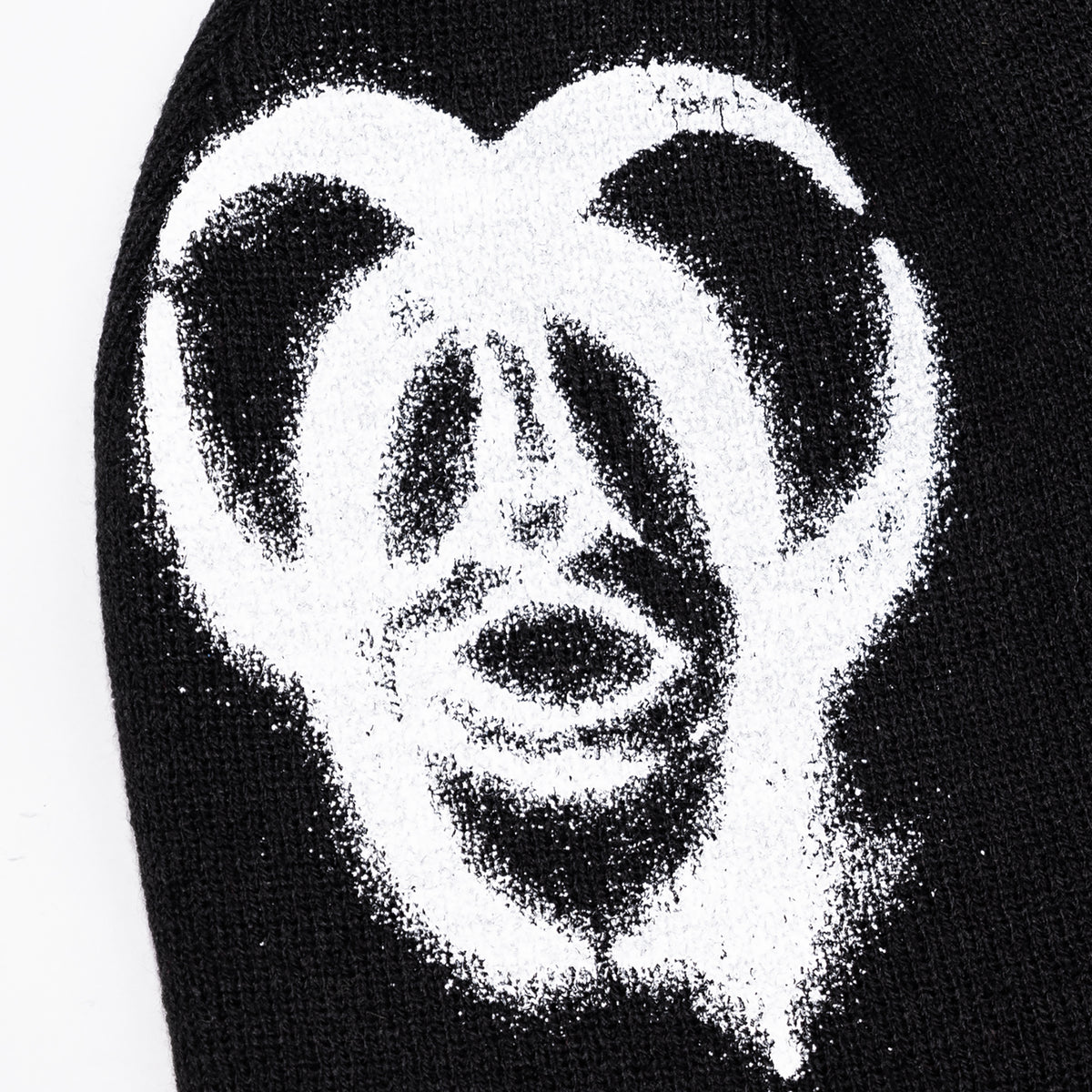 Carpet Company Biohazard Zip Beanie Black