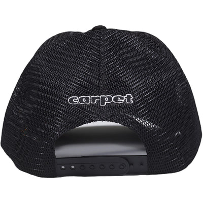 Carpet Company Bizarro Rhinestone Trucker Hat Black