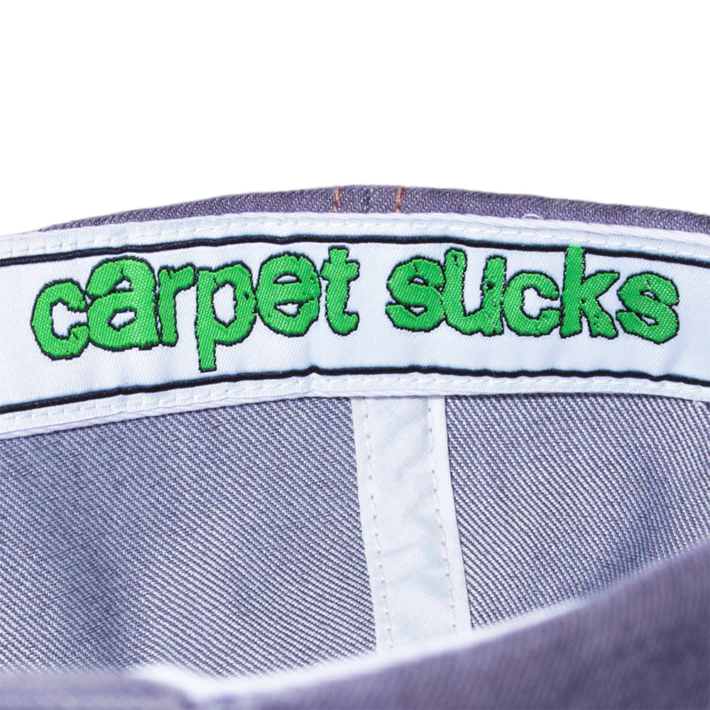Carpet Company C-Star Bleached Denim Hat Charcoal