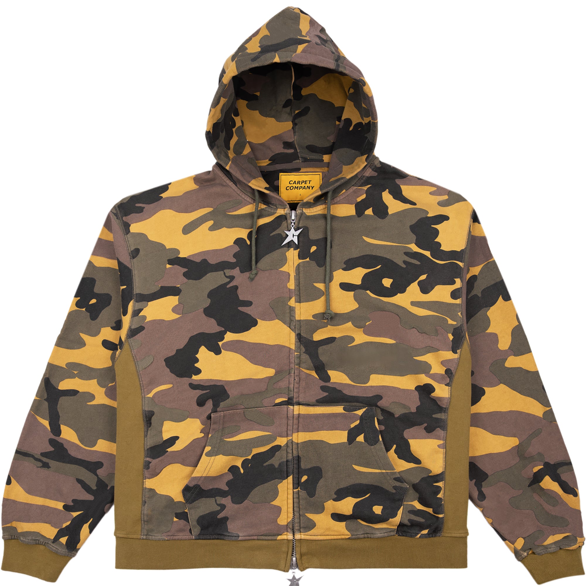 Carpet Company C-Star Double Zip Hoodie Camo