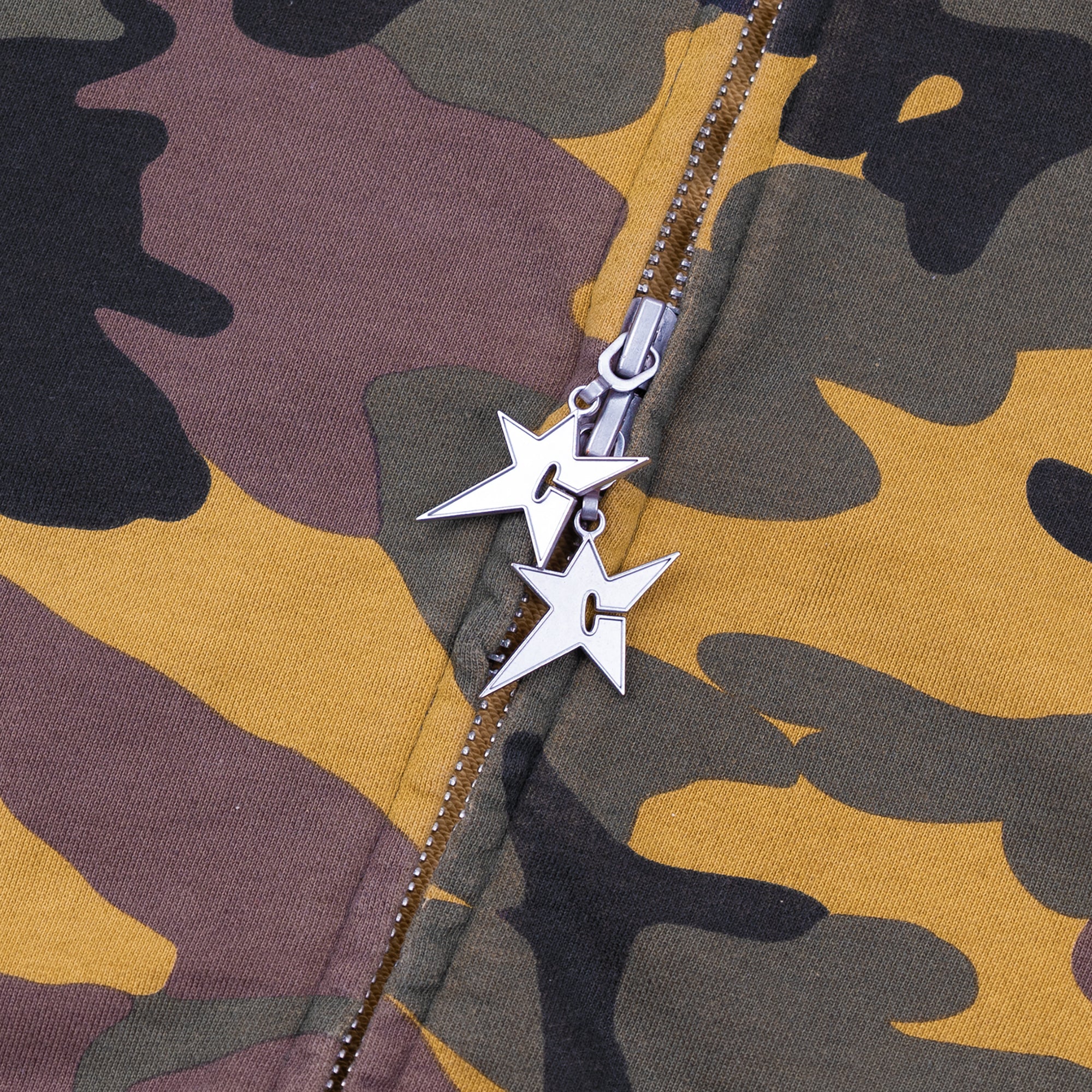 Carpet Company C-Star Double Zip Hoodie Camo