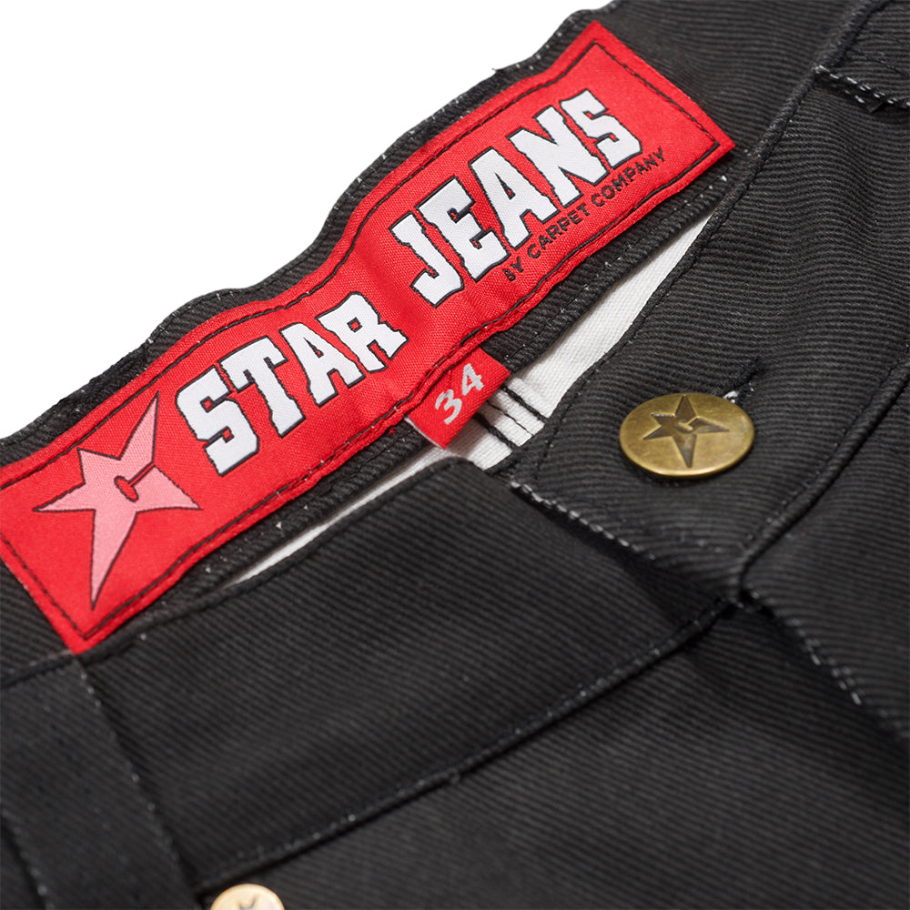 Carpet Company C-Star Jeans Screenprint Black