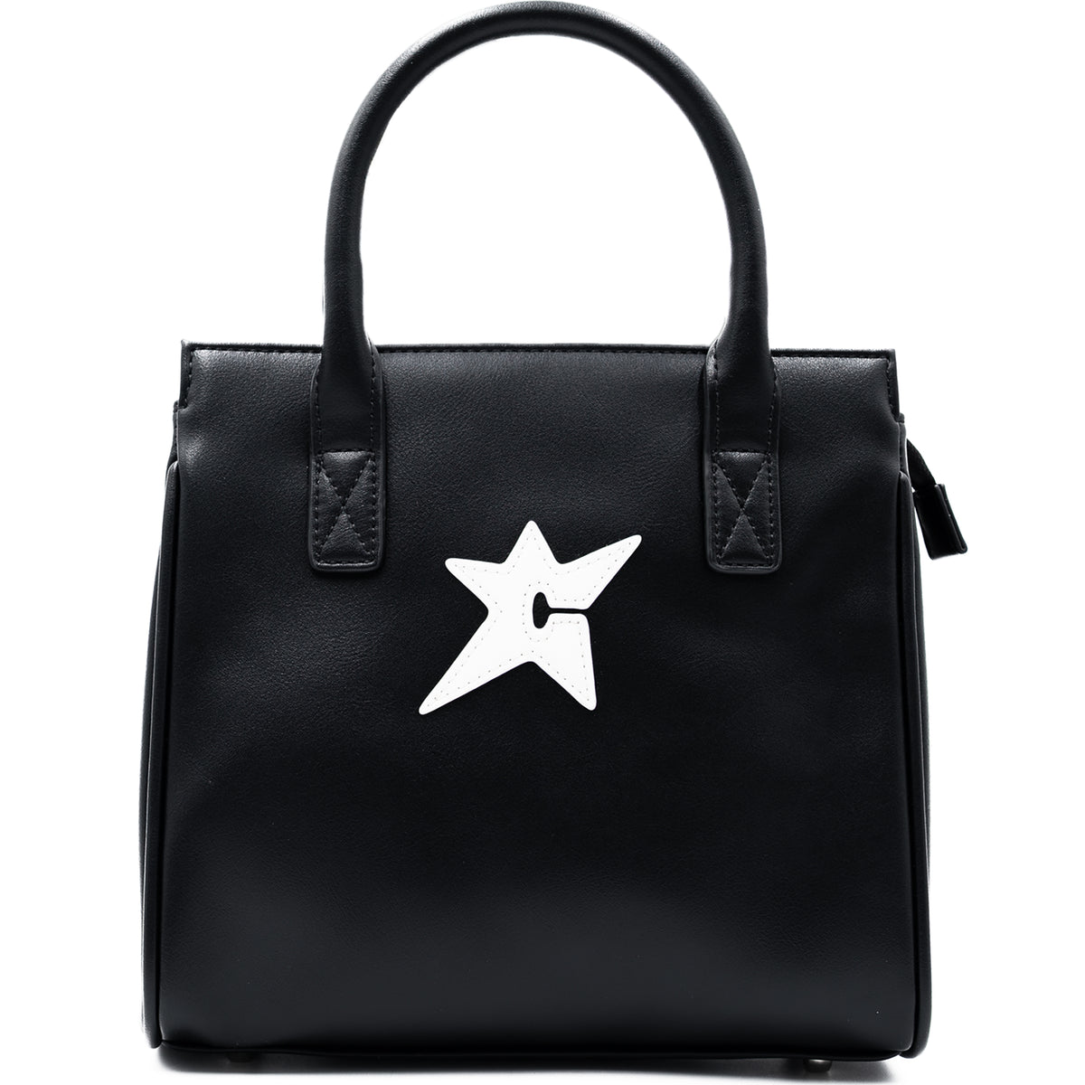 Carpet Company C-Star Leather Purse Black