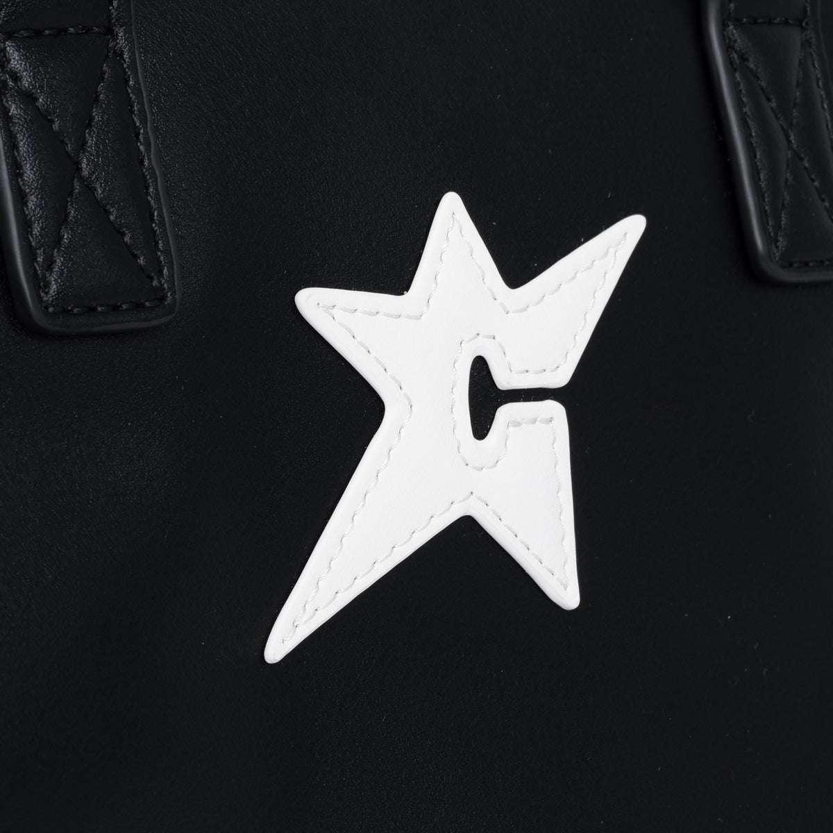 Carpet Company C-Star Leather Purse Black