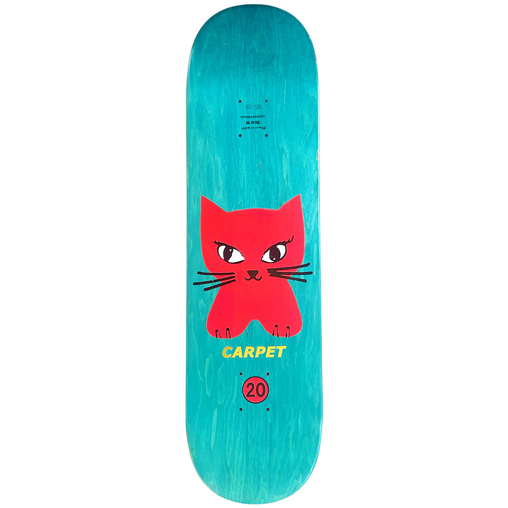 Carpet Company Cat Skateboard Deck 8.1"