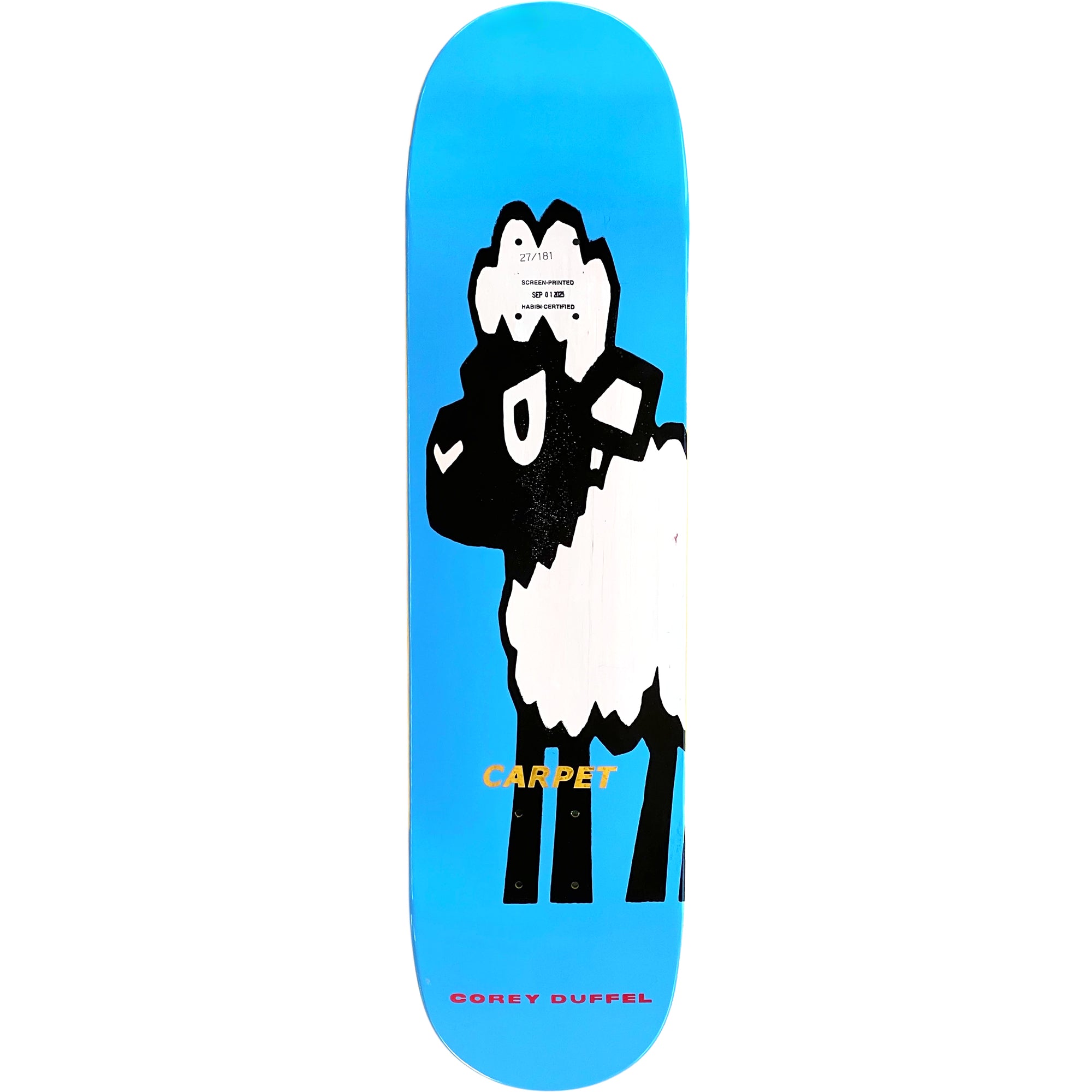 Carpet Company Corey Duffel Guest Pro Skateboard Deck 8"