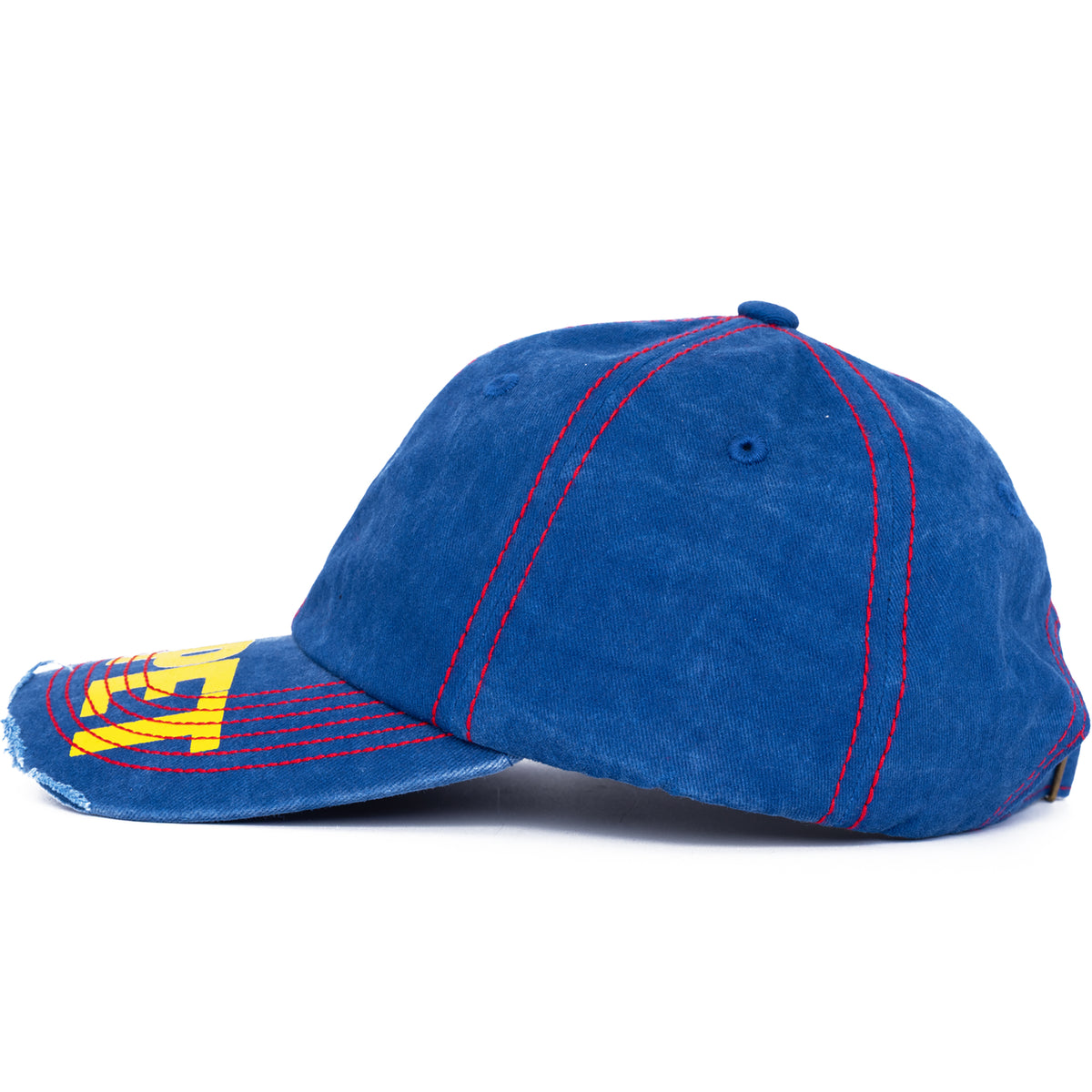 Carpet Company Distressed Hat Blue