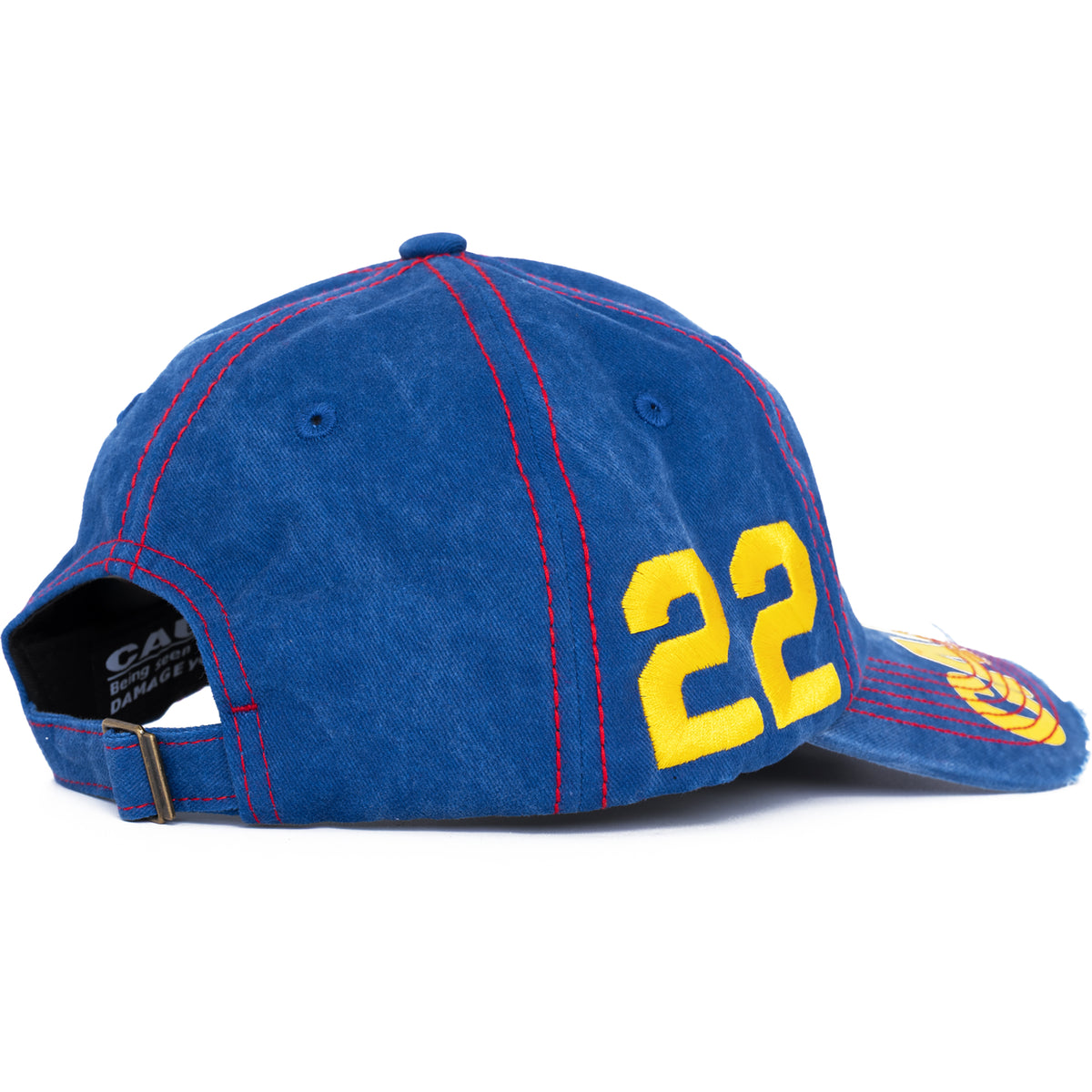 Carpet Company Distressed Hat Blue