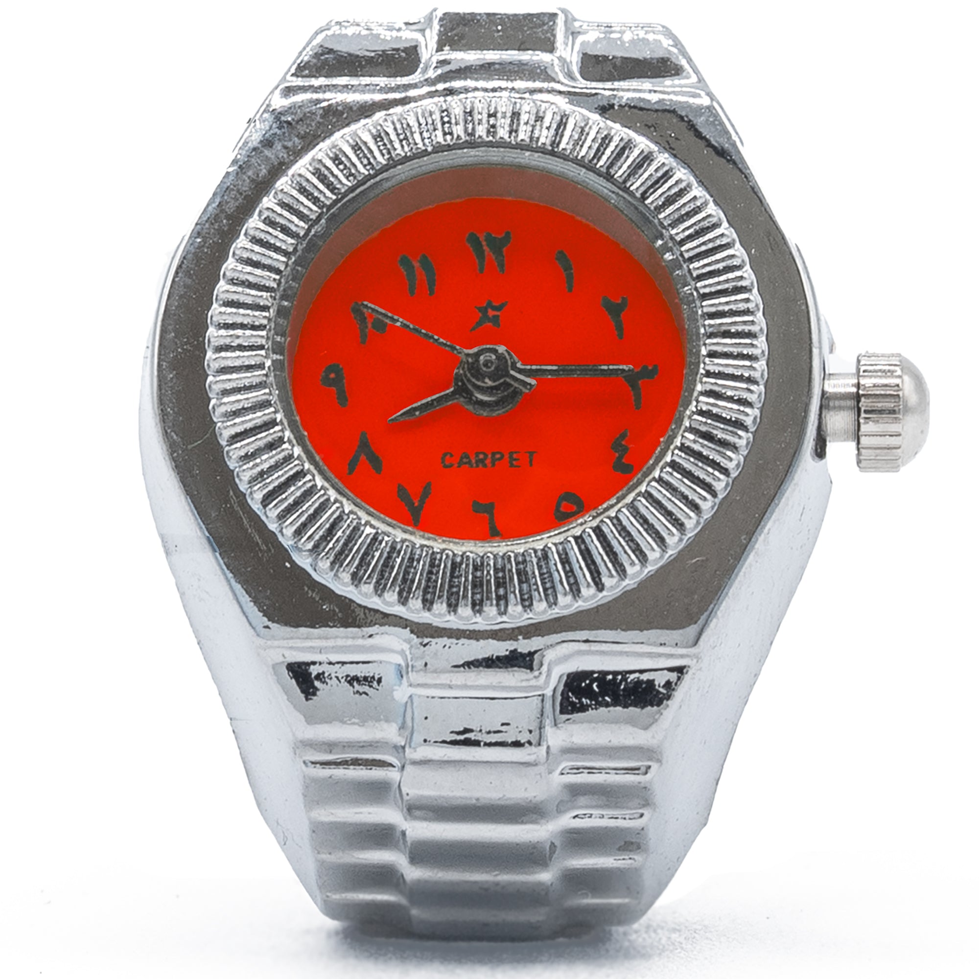 Carpet Company Finger Watch Red