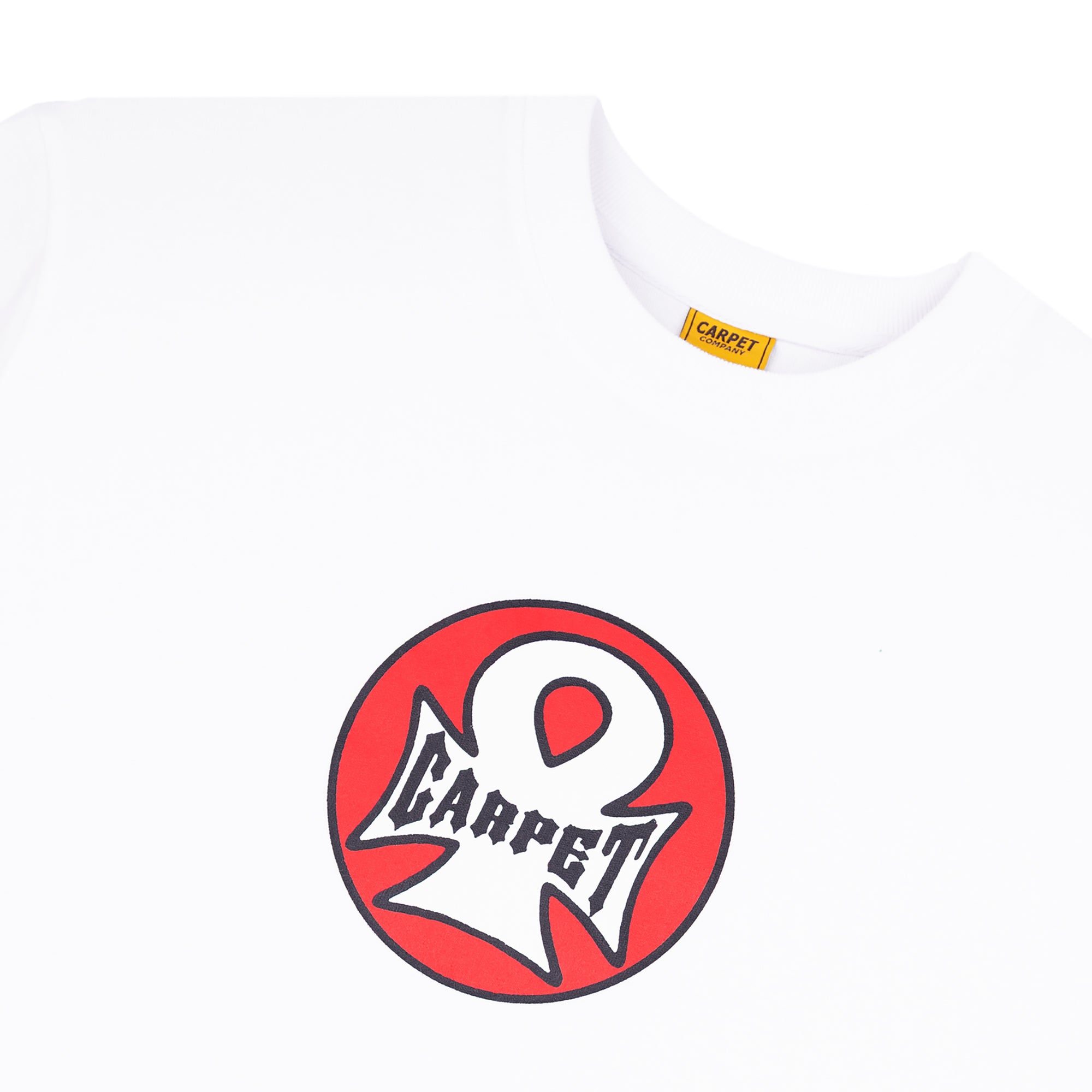 Carpet Company Iron Ankh Tee White