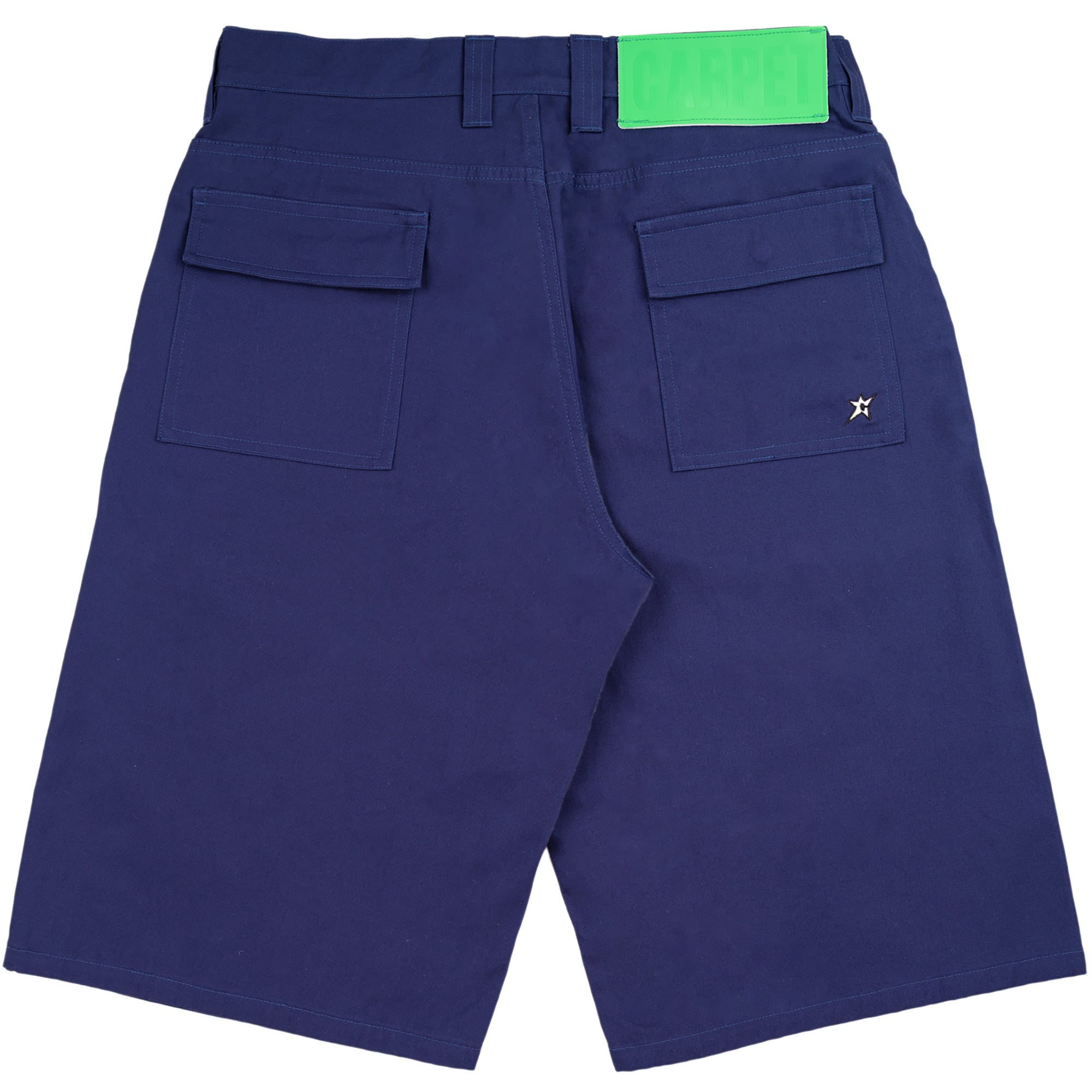 Carpet Company Khaki Shorts Navy