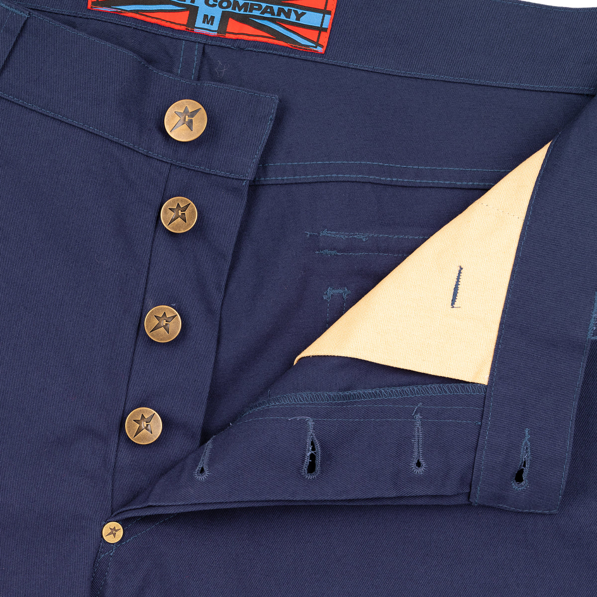 Carpet Company Khaki Shorts Navy