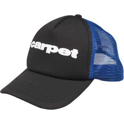 Carpet Company Puff Trucker Hat Black/Blue