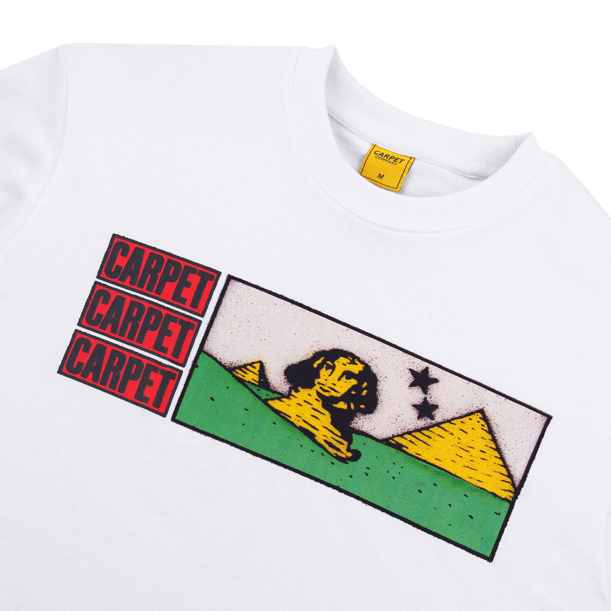 Carpet Company Pyramid Tee White