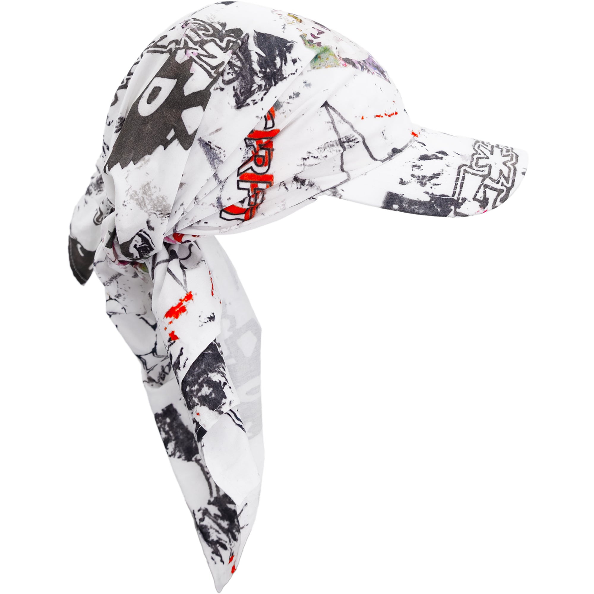 Carpet Company Rag Bandana Hat White