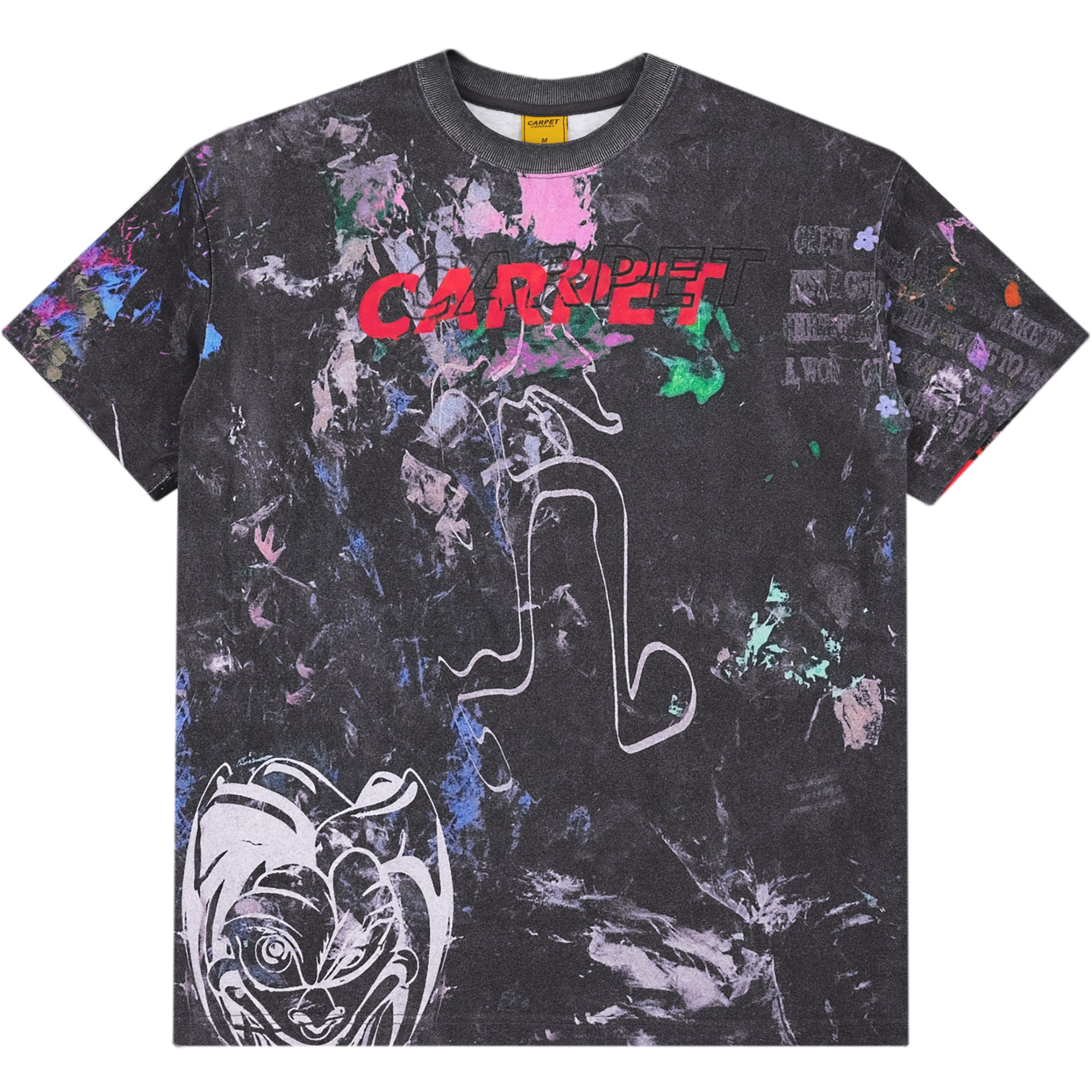 Carpet Company Rag Tee Black
