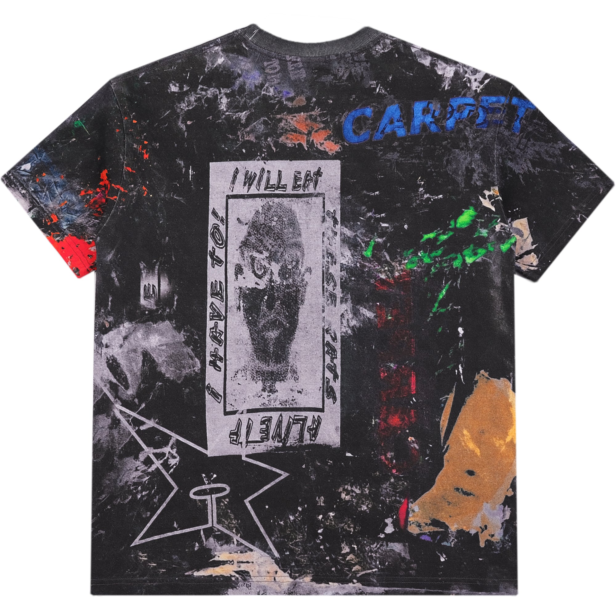 Carpet Company Rag Tee Black