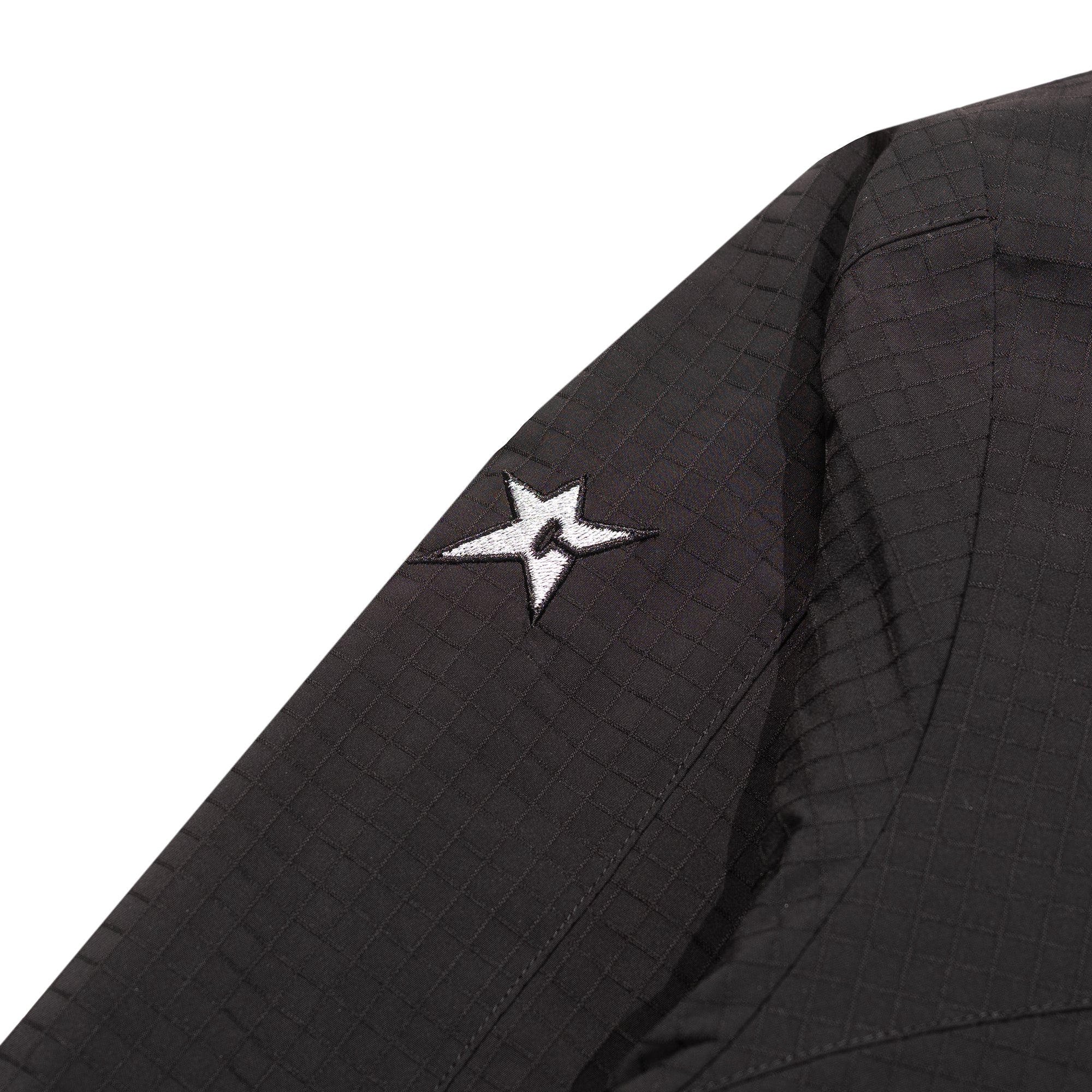 Carpet Company Rain Jacket with Reversible Hood Black