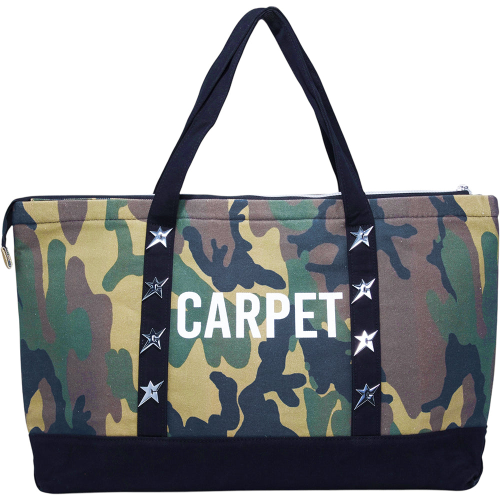 Carpet Company Rivet Tote Bag Camo