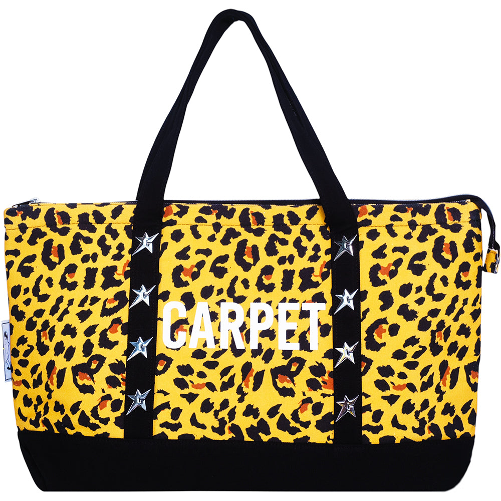 Carpet Company Rivet Tote Bag Cheetah