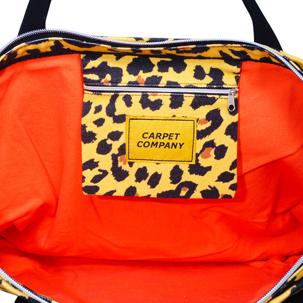 Carpet Company Rivet Tote Bag Cheetah