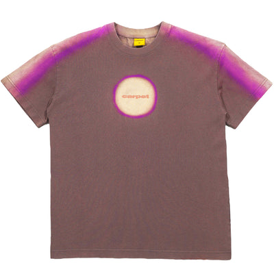 Carpet Company Sunburst Tee Charcoal/Pink