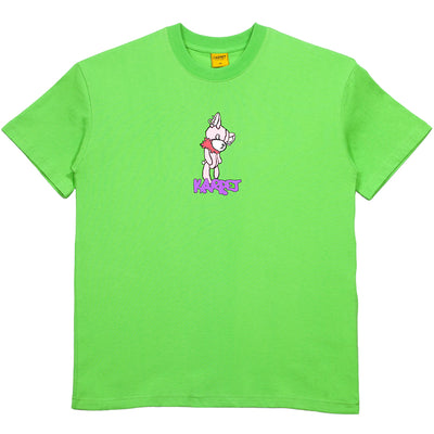 Carpet Company Teddy Bear Tee Slime Green