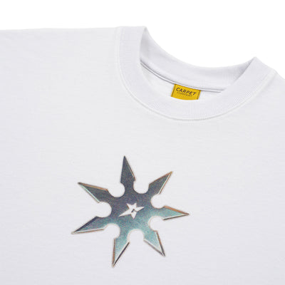 Carpet Company Throwing Star Tee White