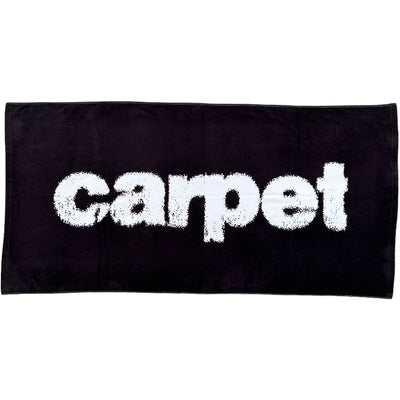 Carpet Company Towel Black