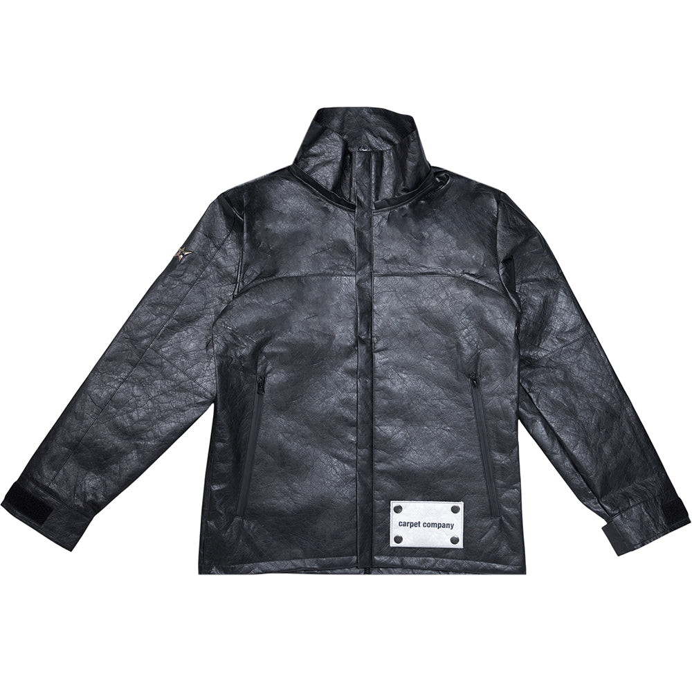 Carpet Company Tyvek Rainjacket Black