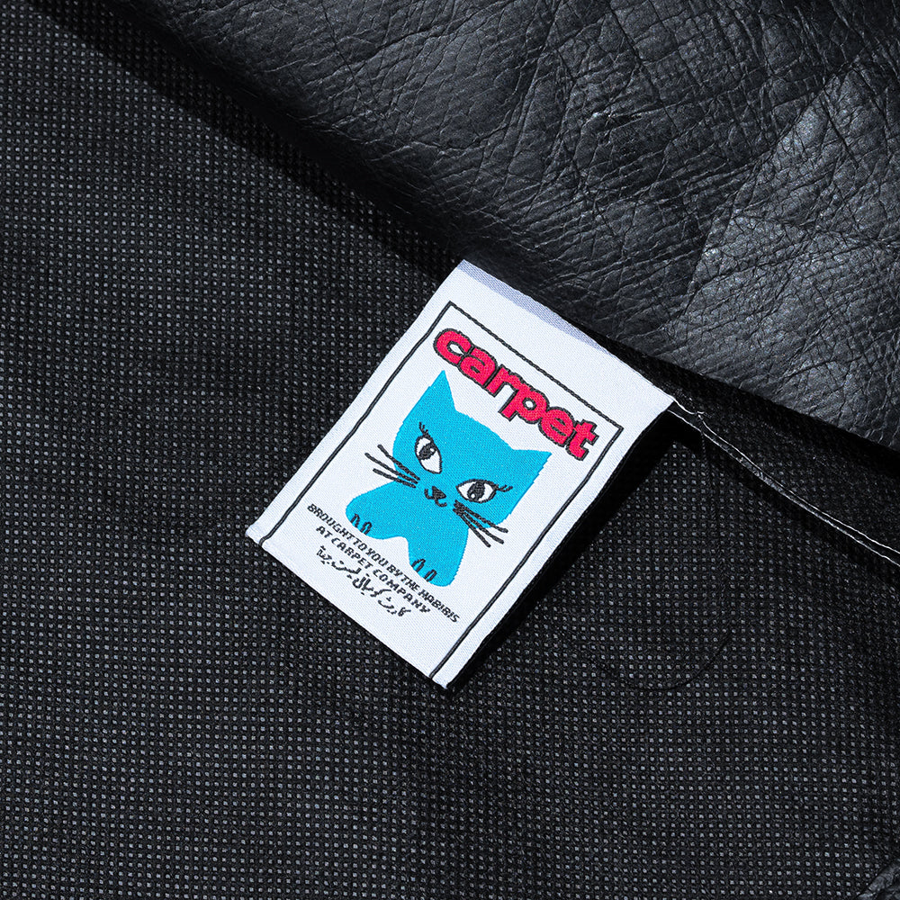 Carpet Company Tyvek Rainjacket Black