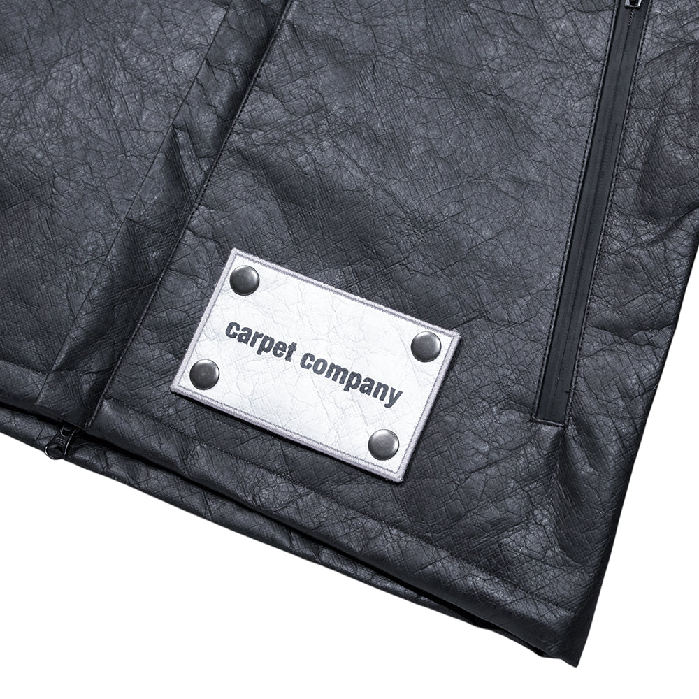 Carpet Company Tyvek Rainjacket Black