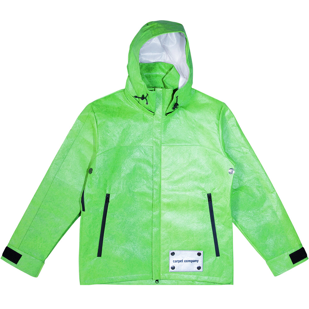 Carpet Company Tyvek Rainjacket Green