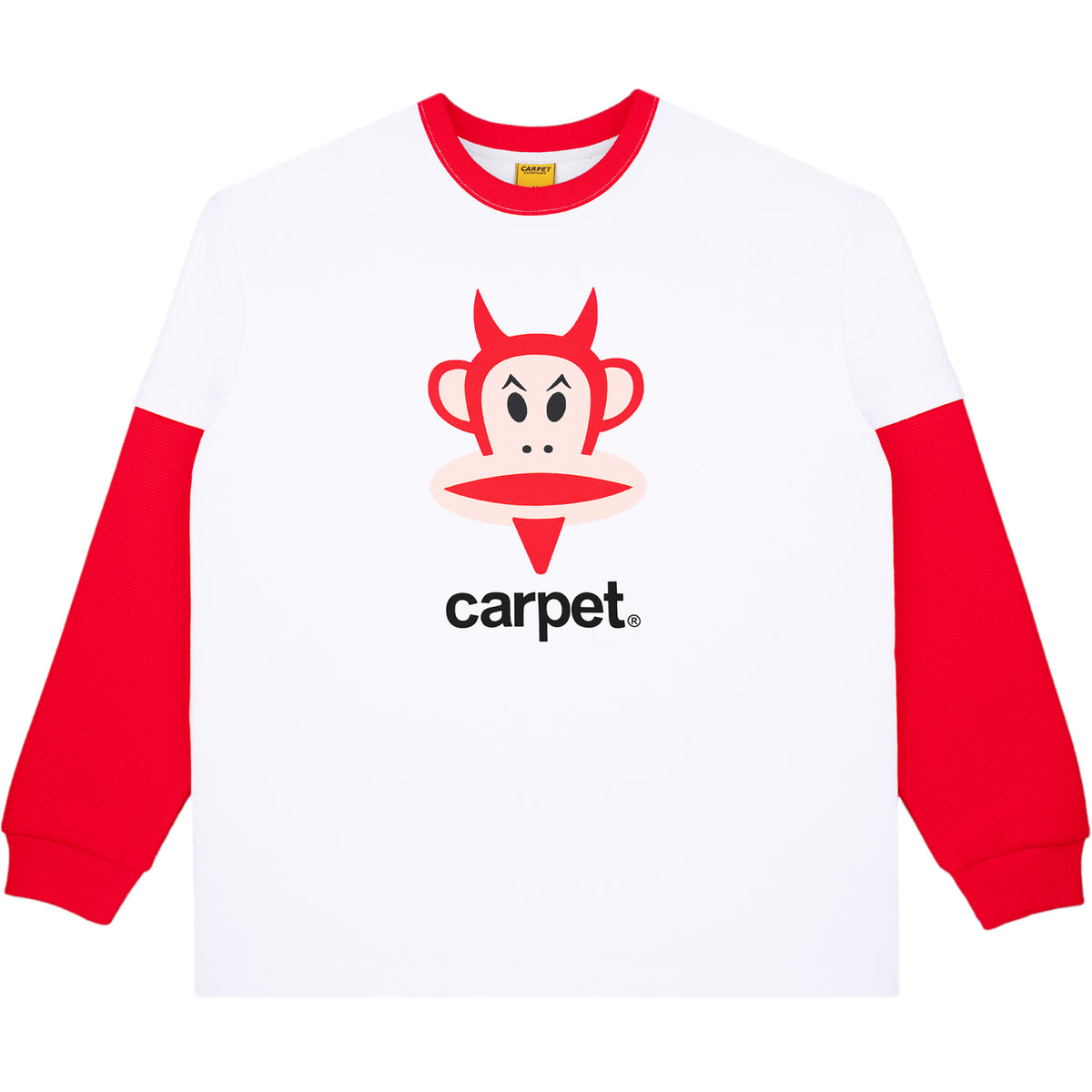 Carpet Company x Paul Frank Devil Julius Longsleeve White