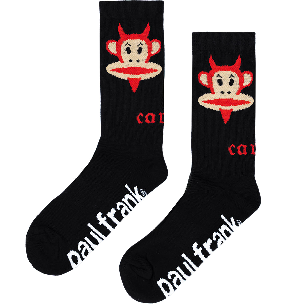 Carpet Company x Paul Frank Devil Julius Socks Black