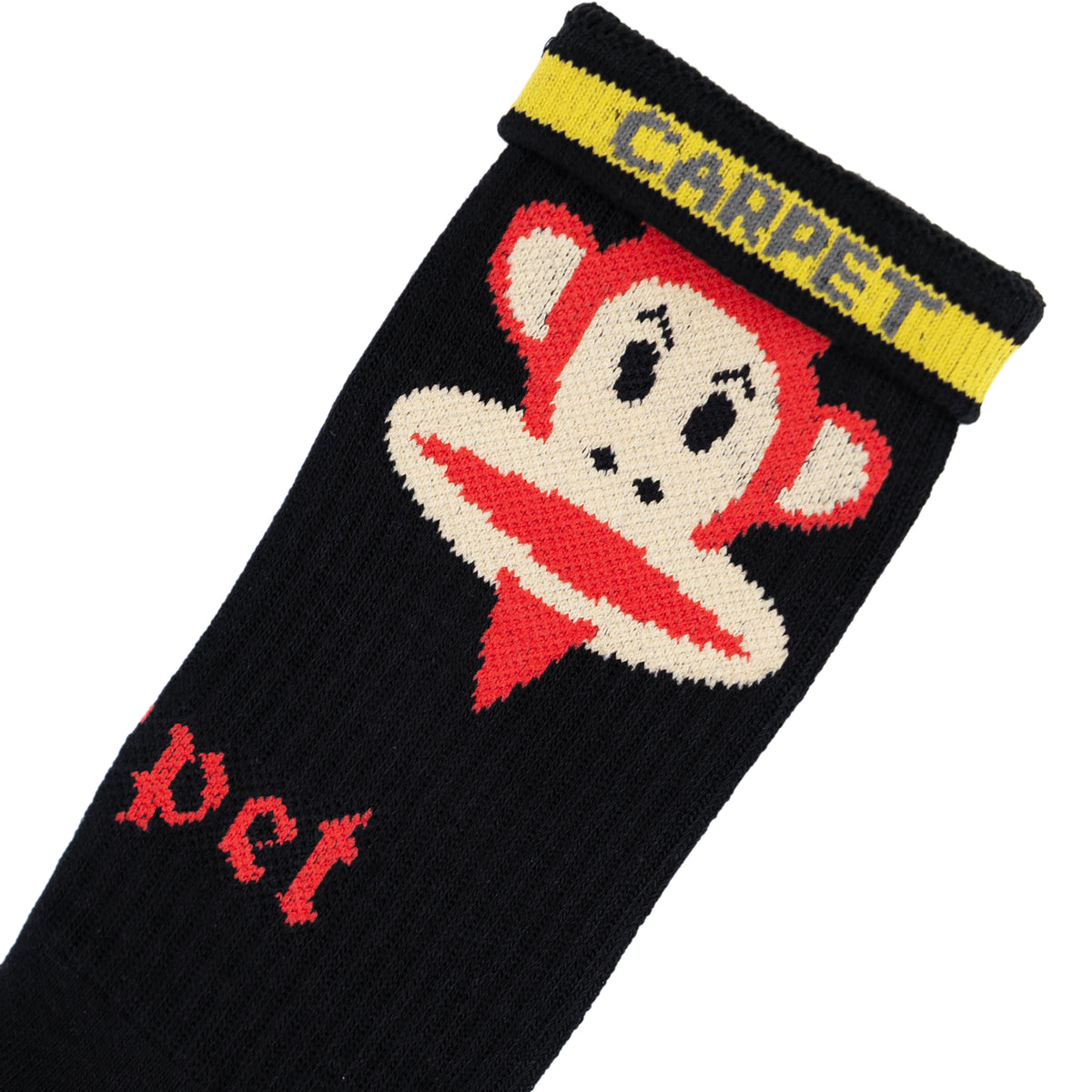 Carpet Company x Paul Frank Devil Julius Socks Black