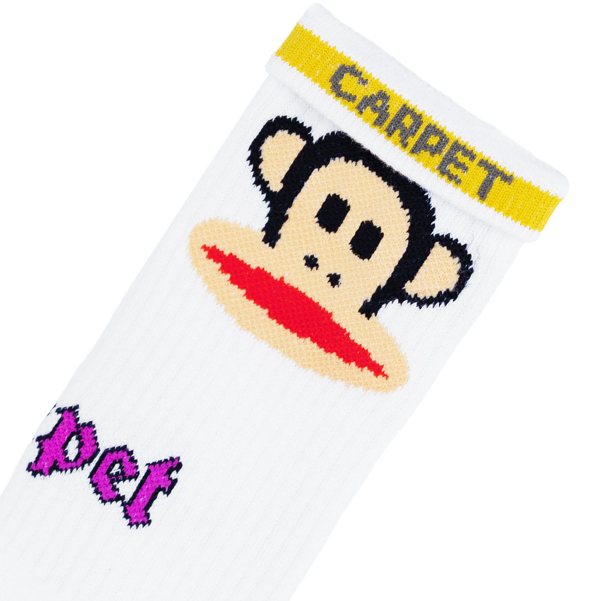 Carpet Company x Paul Frank Julius Socks White