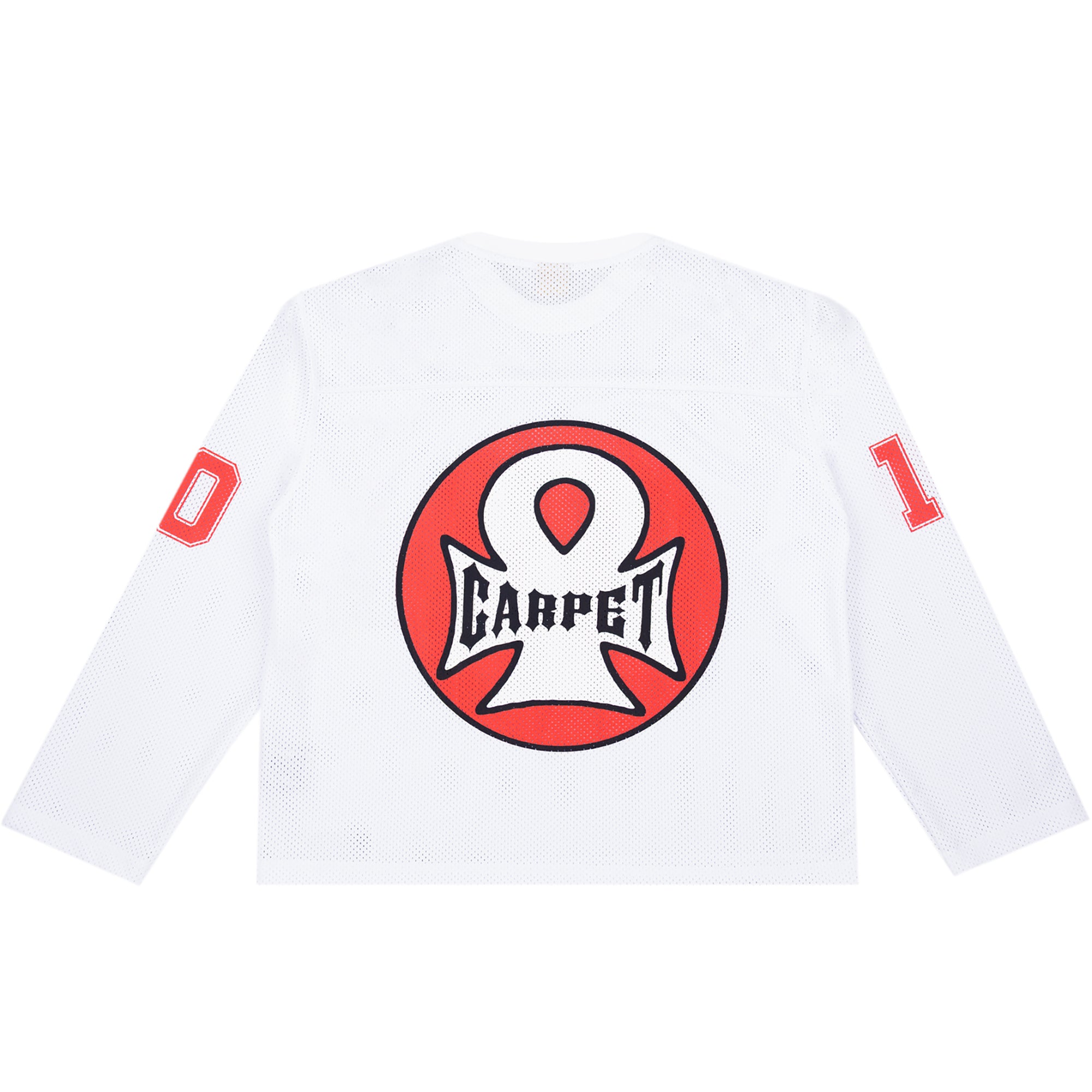 Carpet Company Iron Ankh Longsleeve Jersey White
