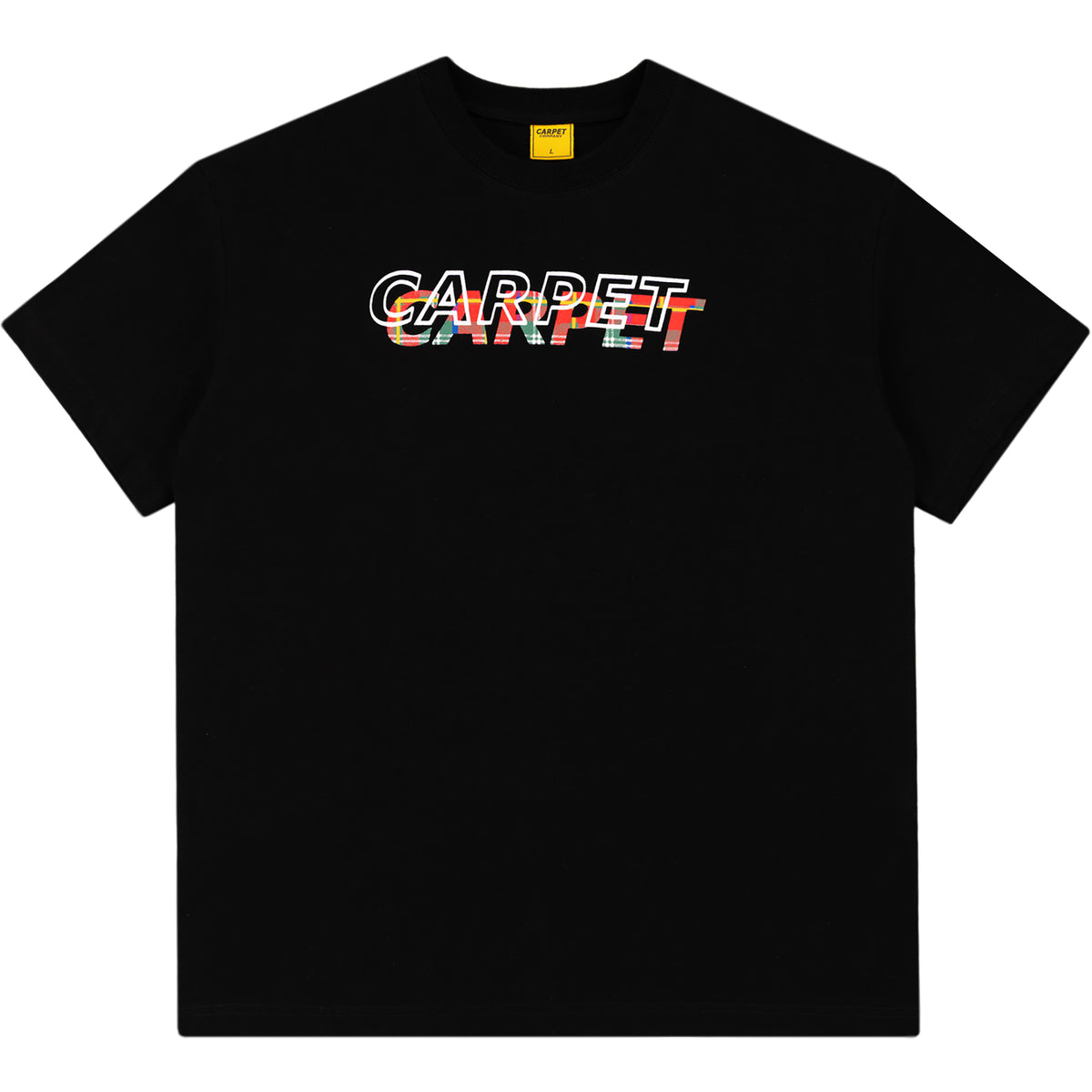 Carpet Company Misprint Tee Black/Plaid