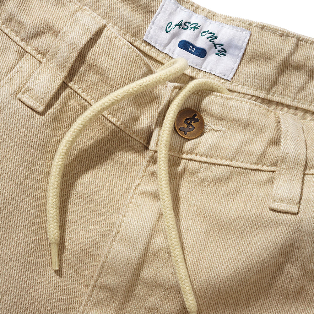 Cash Only Aleka Cargo Jeans Khaki