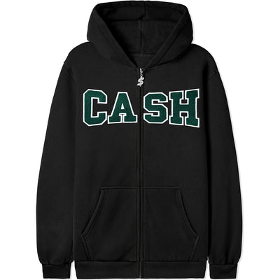 Cash Only Campus Zip-Thru Hood Black