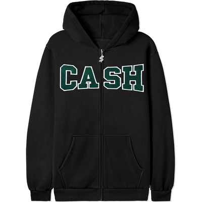 Cash Only Campus Zip-Thru Hood Black