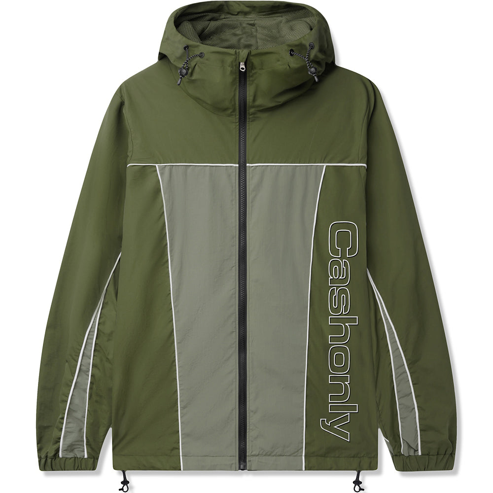 Cash Only Dash Rain Jacket Army