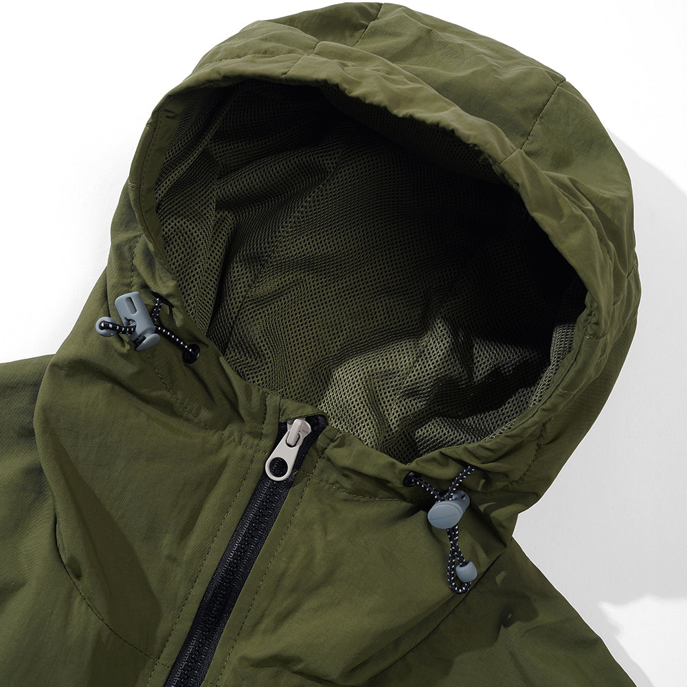 Cash Only Dash Rain Jacket Army